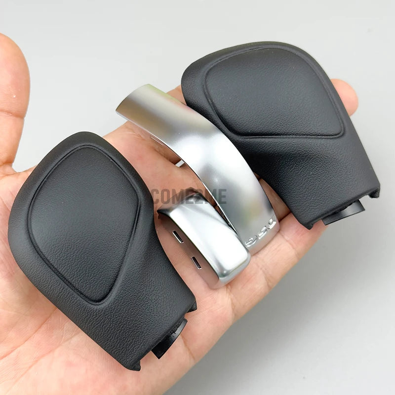 For Vw Golf 6 7 R Gti Passat B8 Cc R20 Jetta Mk6 Gli Dsg Gear Shift Knob Side Cover Leather Dsg Gear Knob Golf 7R