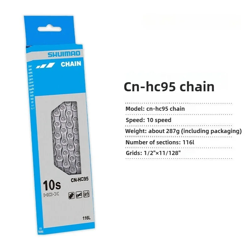 6/7/8/9/10/11 Speed Bicycle Chain 10v 11v 12v 116/126L MTB Mountain Bike Original Chains Bicycle Parts