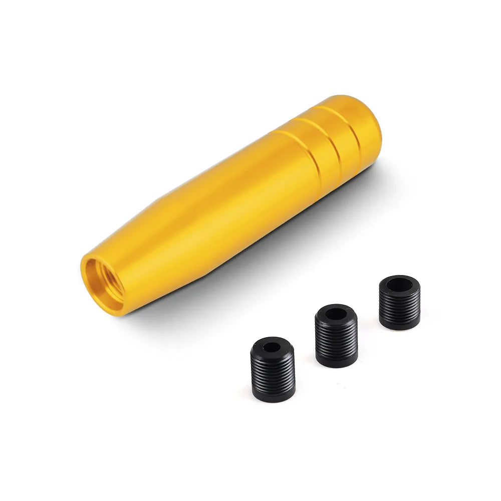 13CM Aluminum Gear Shift Knob Racing Car Universal Manual Transmission Shifter Lever Knob With three adapters