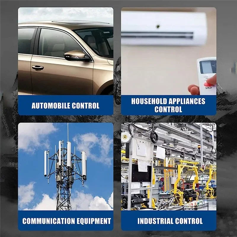 12V 200A Remote Car Control Battery Disconnect Switch Battery Switch Relay Anti-Theft Upgrade Prevent Power Drain