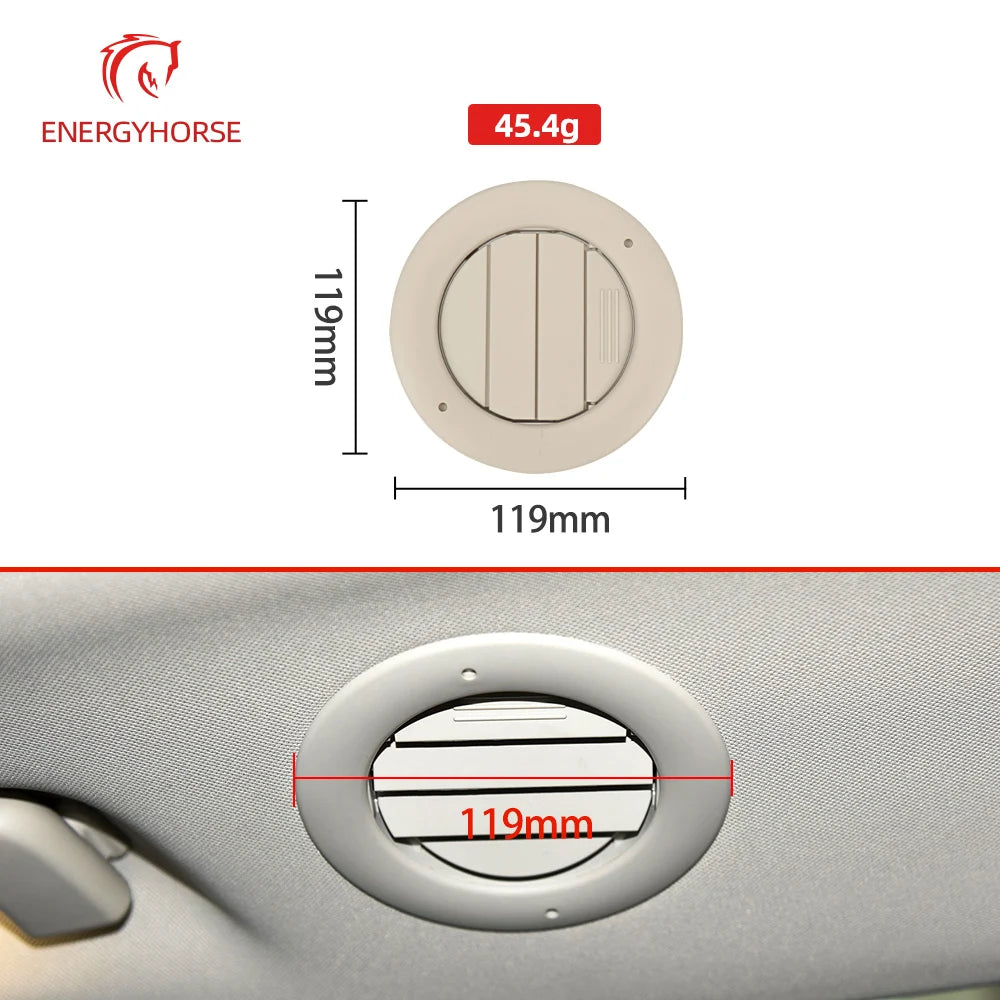 Car Roof Headliner Ceiling Air Vent Outlet Exhaust Grille Conditioner Vent For Ford Expedition Explorer Navigator Lincoln MKT