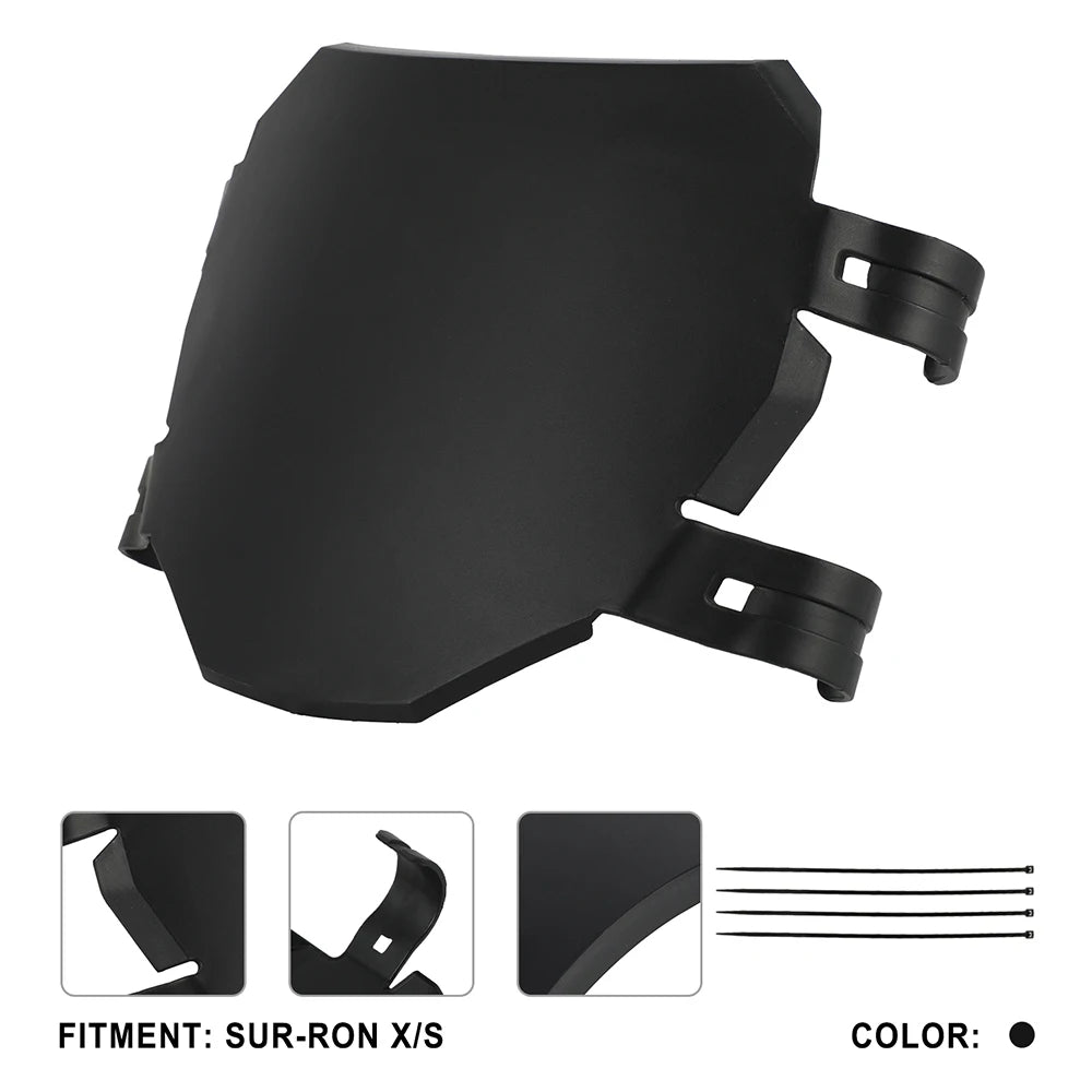 For Surron Talaria Sting Motorcycle Accessories Front License Number Plate For Stark Varg Ridstar Q20 Registration Plate E-Bike