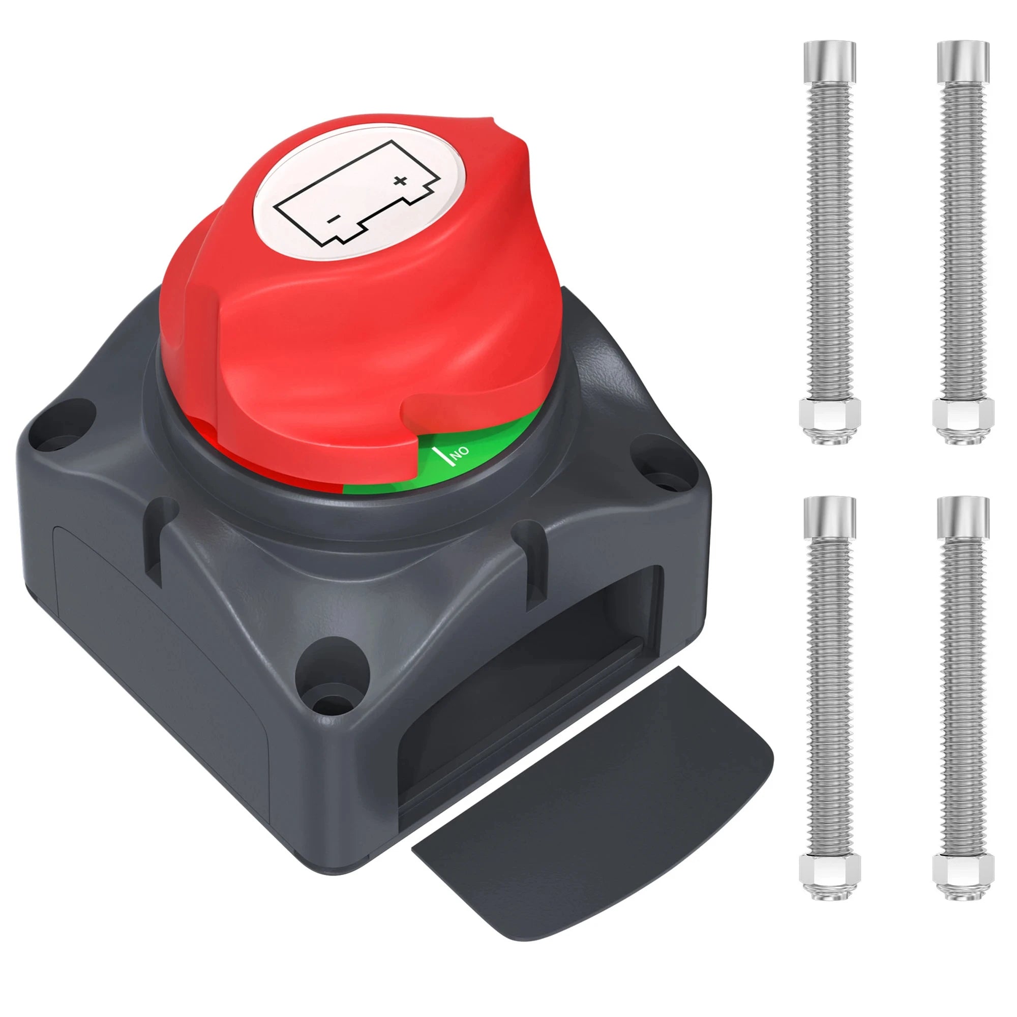 Battery Disconnect Switch 12V 48V RV Car Marine Battery Switch Copper Battery Cut Off Switch for Boat ATV UTV Vehicles