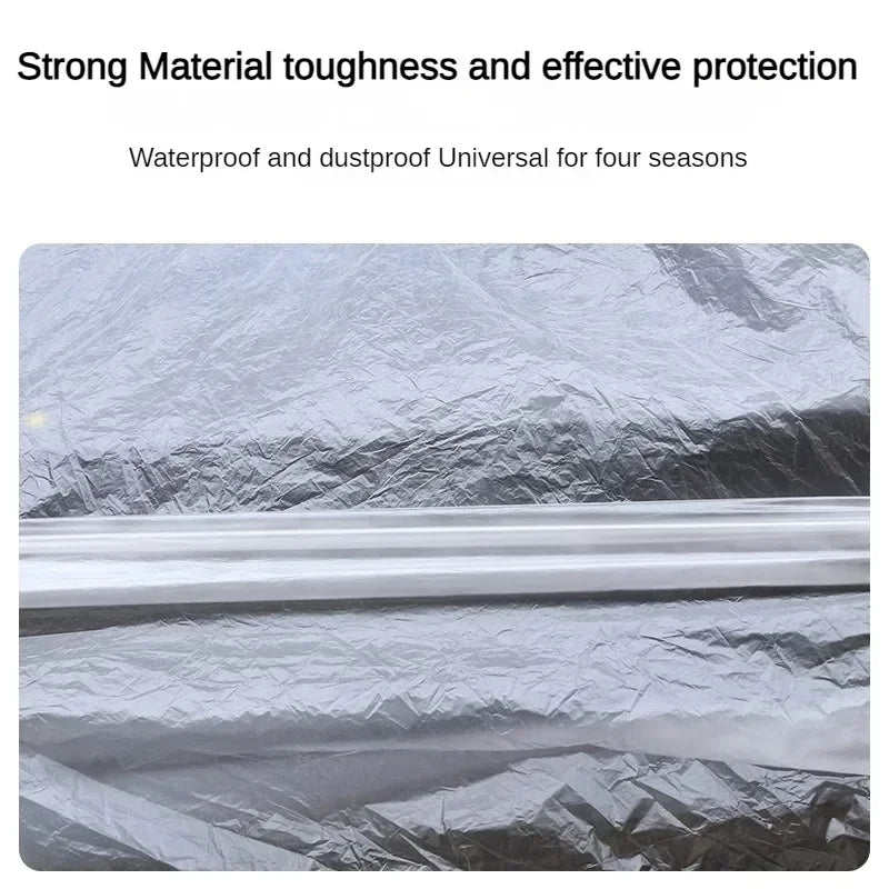 Disposable Transparent Car Cover Universal PEVA Dustproof Scratch Free Auto Protector for Indoor Use Vehicle Exterior Protection