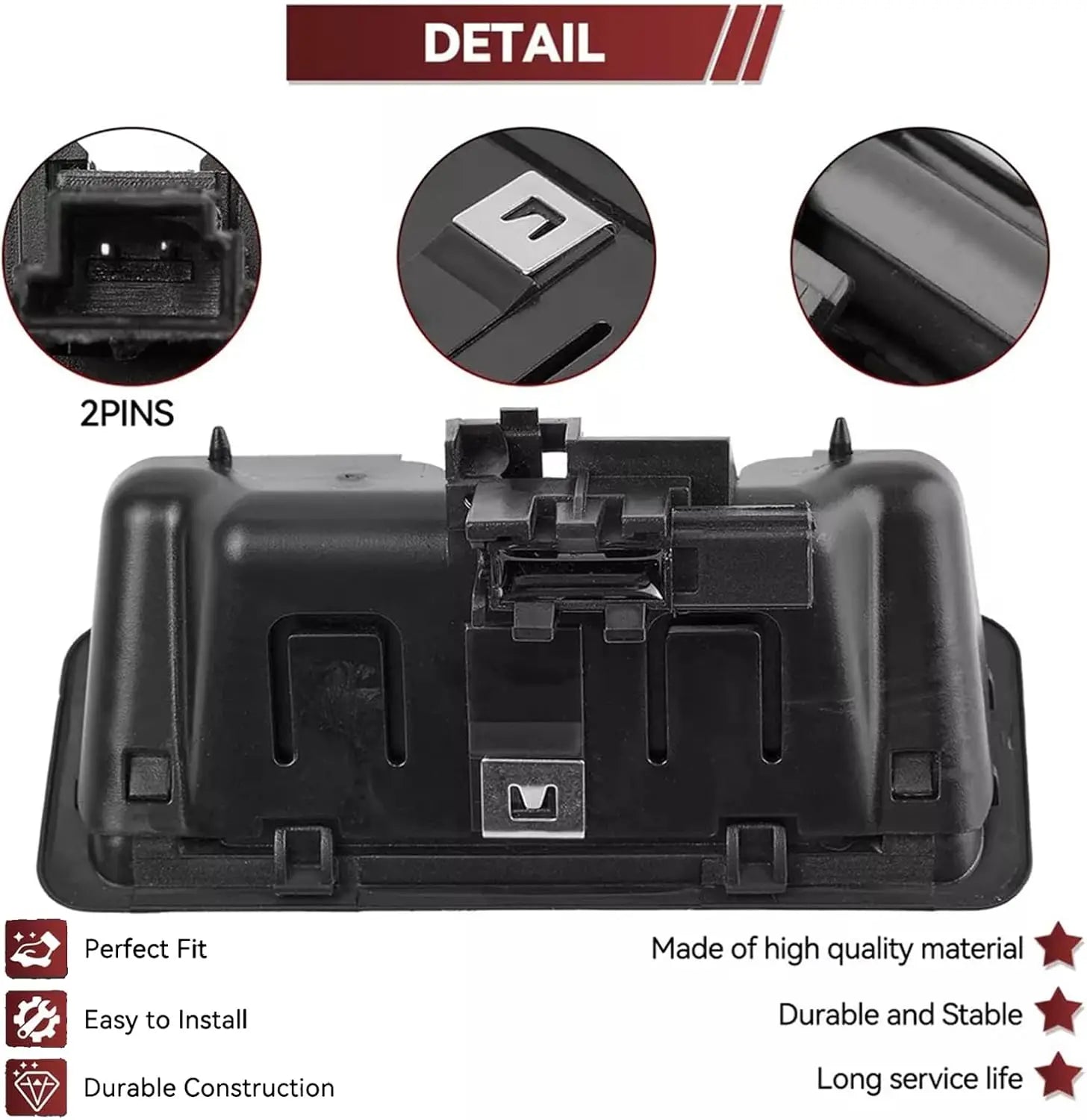 Trunk Lid Lock Release Push Button Handle Switch For BMW Series 1 3 5 X6 X5 X1 E60 E90 E91 E92 E93 E70 E71 51247118158 7118158