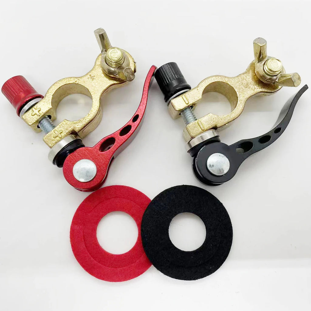 Car Cable Connector Battery Bornes Main Cable Post Clamp Terminal 12V 6V 24V UTV Tractor Truck Battery Terminal