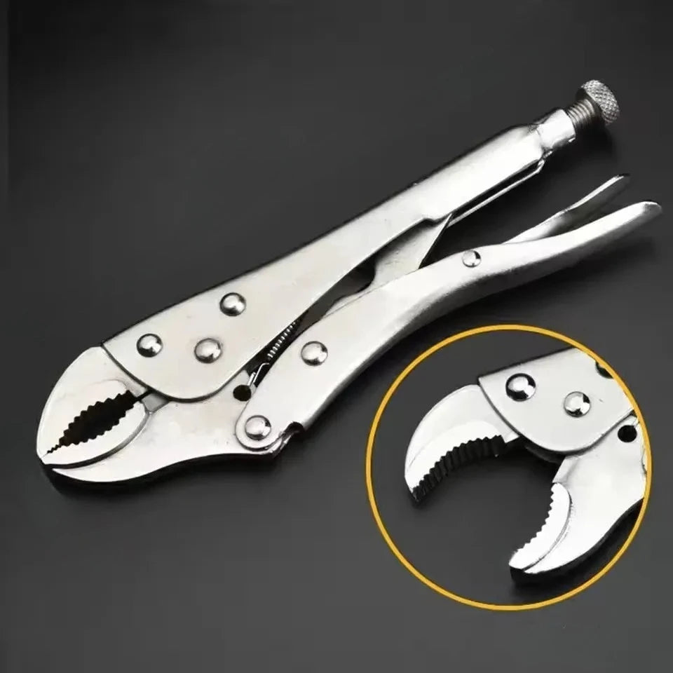 Industrial Grade Multifunctional Pressure Pliers Heavy-Duty Powerful C-Type Fixed Circular Mouth Force Wrench Tool