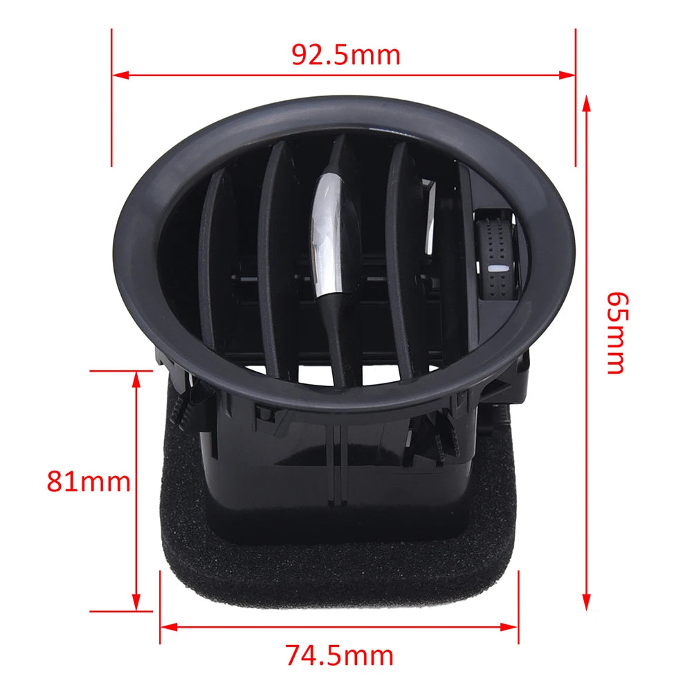 2201099 13417363 Chrome/Black A/C Air Vent Cover Fits For Opel ADAM CORSA D MK3 Vauxhall Outlet Grille