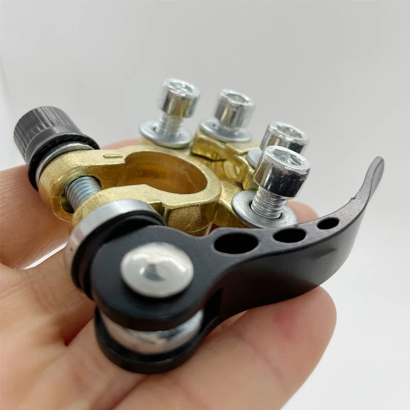 Car Cable Connector Battery Bornes Main Cable Post Clamp Terminal 12V 6V 24V UTV Tractor Truck Battery Terminal
