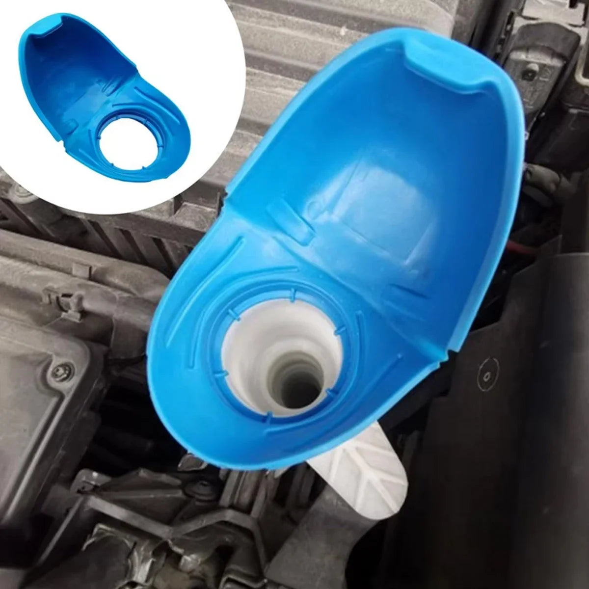1PC Car Washer Cover Wiper Accessories Windshield Glass Cleaning Tank Spray Bottle For Skoda 6V0955485 000096706
