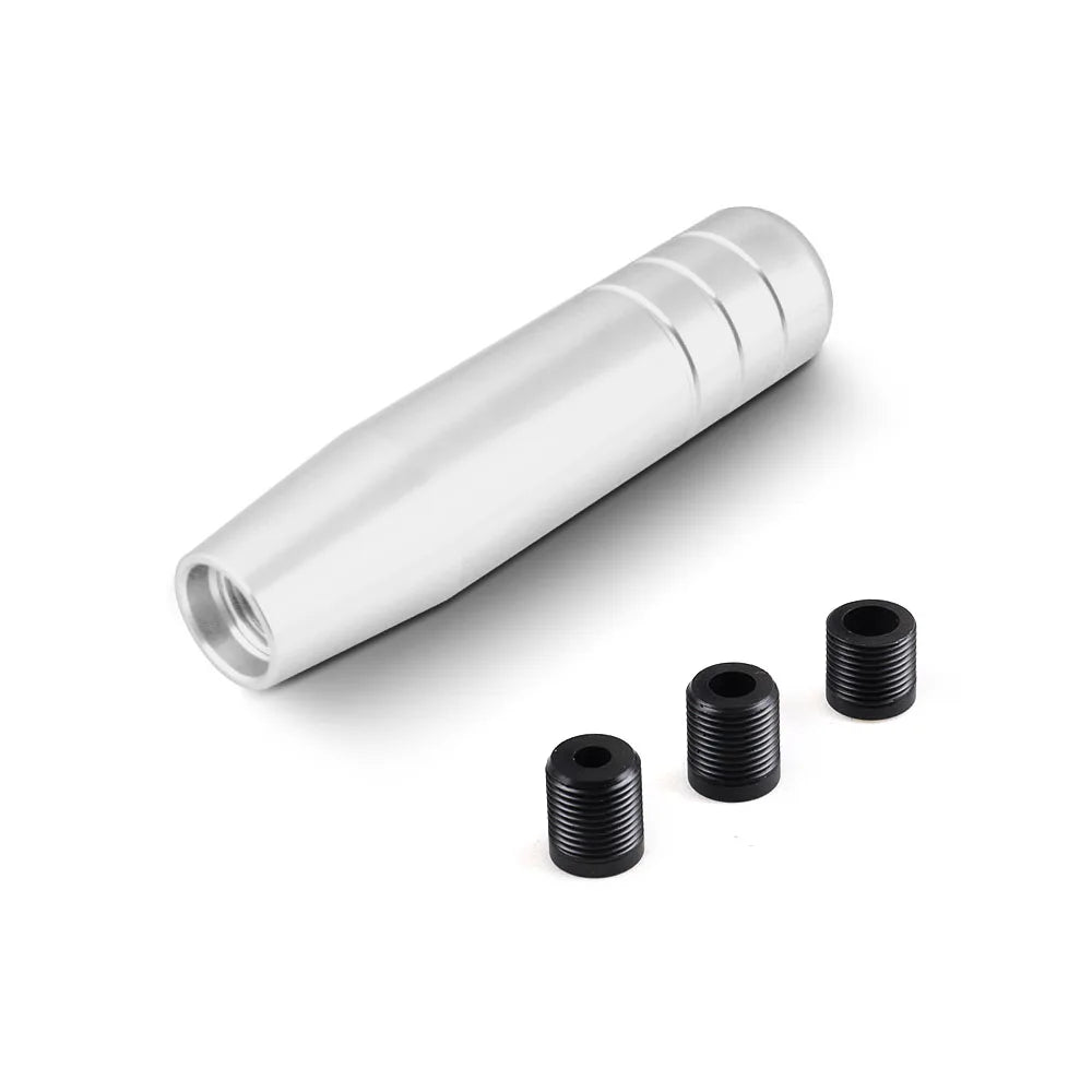 13CM Aluminum Gear Shift Knob Racing Car Universal Manual Transmission Shifter Lever Knob With three adapters