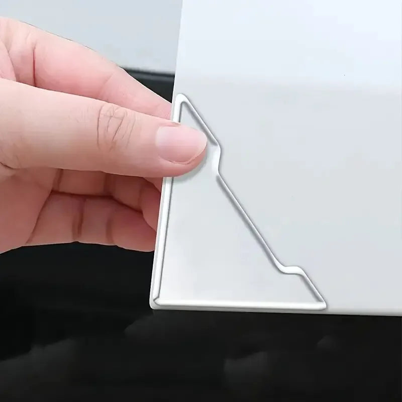 4PC Universal Car Door Corner Anti-collision Covers Transparent Silicone Protector Anti-Scratch Stickers Door Protection Cover