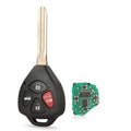 Clearance_jingyuqin HyQ12BBY 314.4 Mhz ID67 3/4 Buttons Car Remote Key for Toyota Camry Avalon Corolla Matrix RAV4 Yaris Venza t