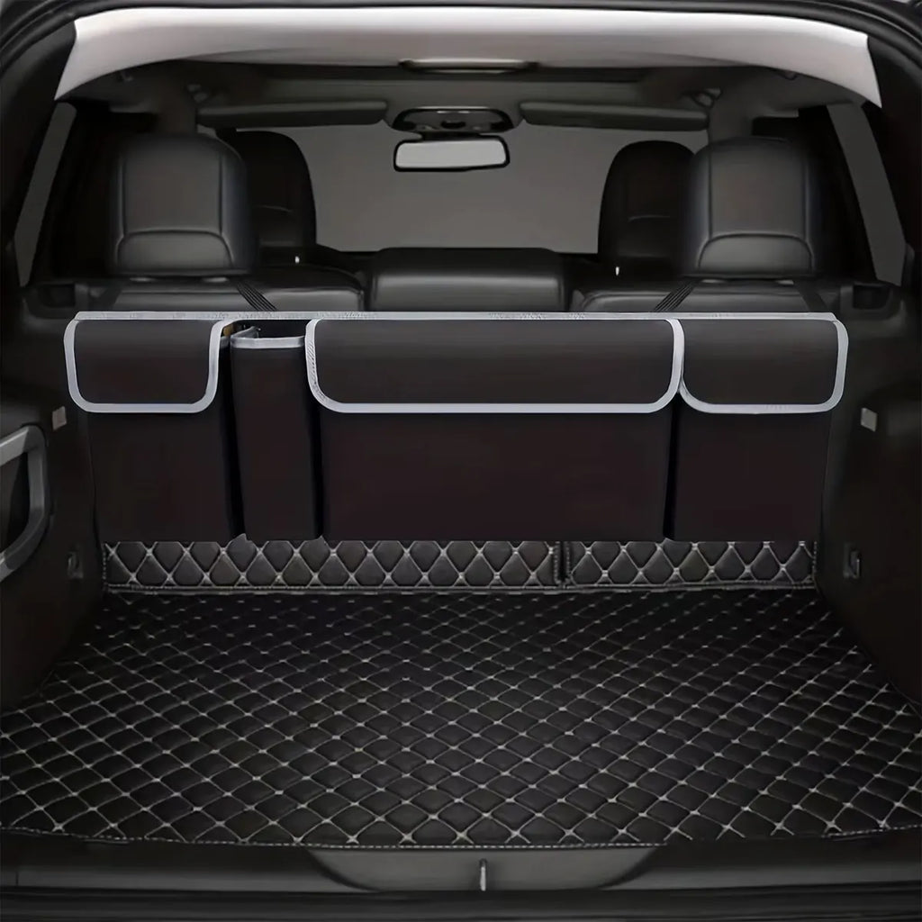PINMOAP Oxford Cloth Car Trunk Storage Bag Hanging Car Trunk Storage Bag Large Capacity Rear Seat Storage Bag Hanging Bag