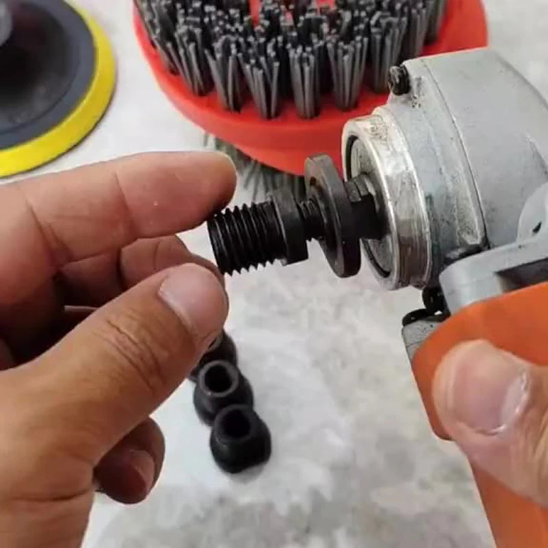 Angle Grinder Thread Conversion Adapter M10 M14 16 Nut Connecting Rod Internal to External Thread Power Tool DIY Accessories 1pc