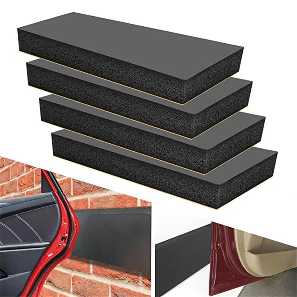 4pcs Car Anti-collision Strip Car Door Protector Garage Anti-collision Block Corner Bumper Guard Foam Parking Spaces Warehouses