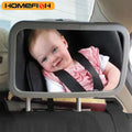 HOMEFISH Baby Car Mirrors Adjustable Car Rear Seat Mirrors Facing Headrest Mounted Children Baby Safety Monitoring Accessories