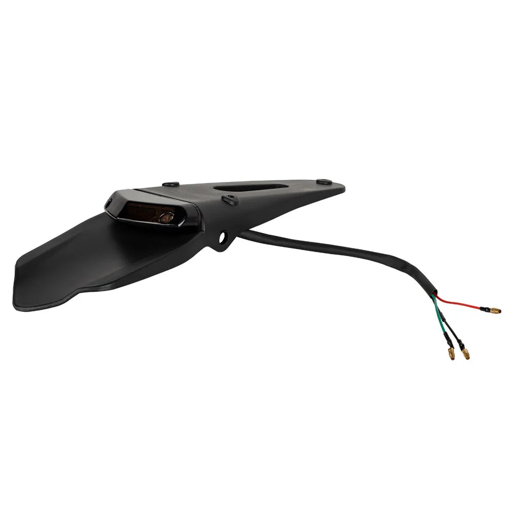 Motorcycle Tail Light For Enduro Off-Road Bike For Kawasaki Honda brake Lamp Motorcycles Rear Fender License Plate Bracket