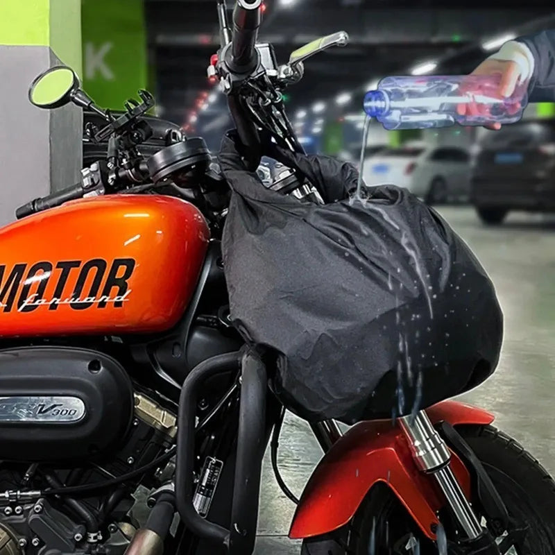 1pc Motorbike Helmet Bag Combination Lock Anti-Theft Luggage Storage Bag Rider Portable Travel Motorcycle Equipments Bag