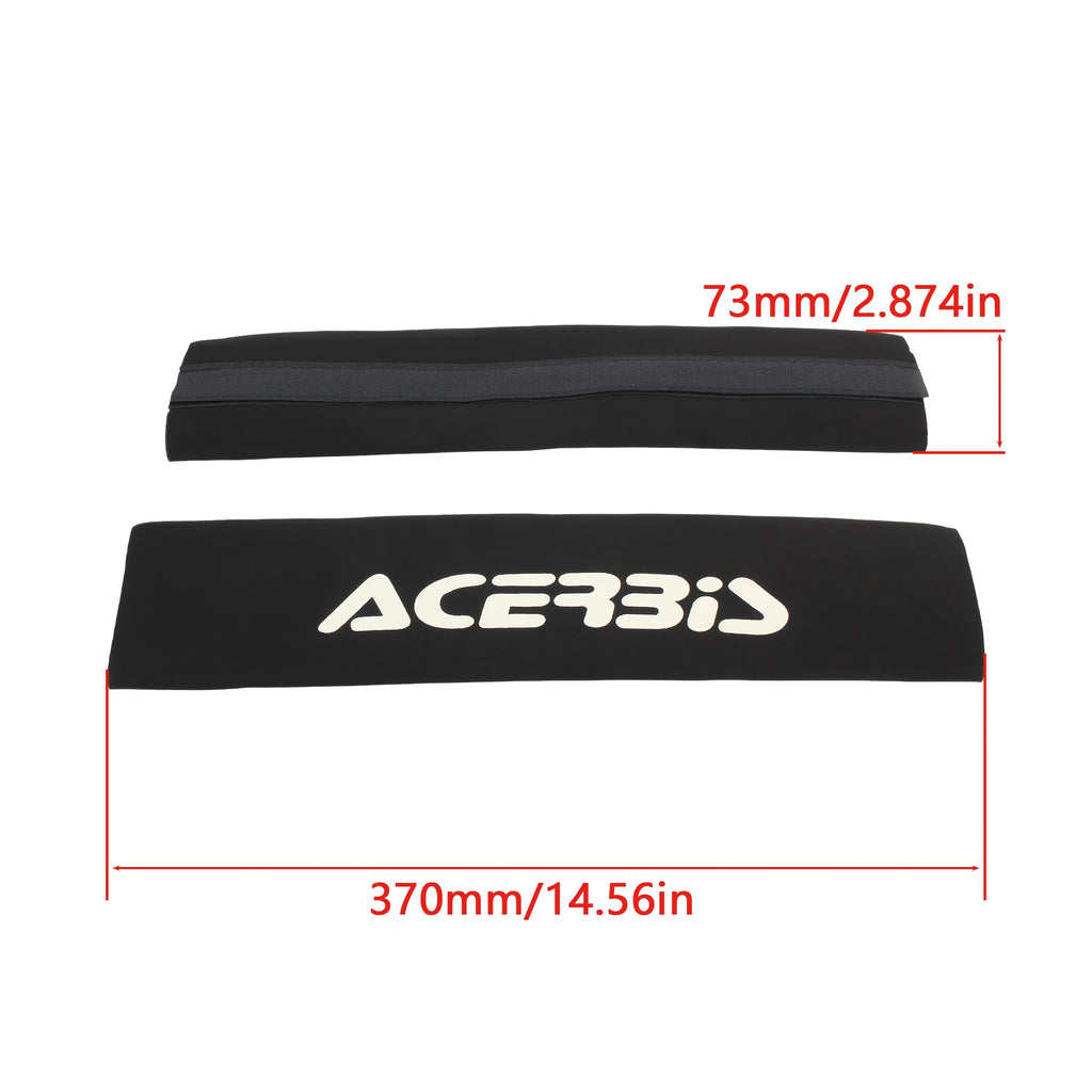 Universal 370mm Motorcycle Front Fork Protector Shock Absorber Guard Wrap Cover For ATV Dirt Pit Bike Scooter Motocross Parts