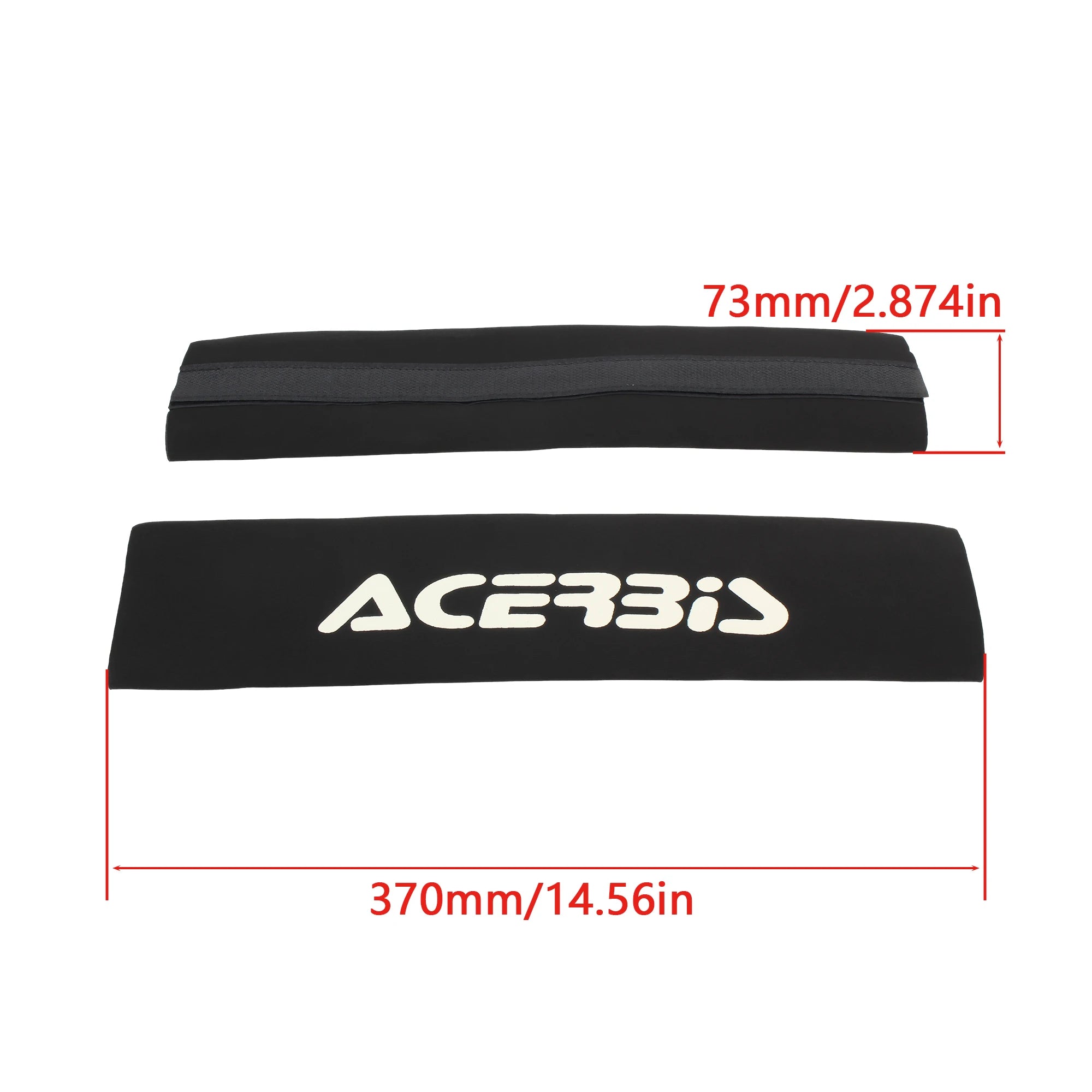 Universal 370mm Motorcycle Front Fork Protector Shock Absorber Guard Wrap Cover For ATV Dirt Pit Bike Scooter Motocross Parts