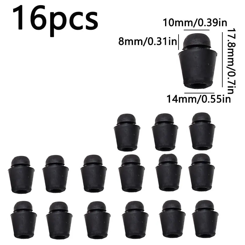 4-20Pcs Car Door Bumper Guards Door Pad Absorber Universal Car Door Anti Shock Rubber Protector Auto