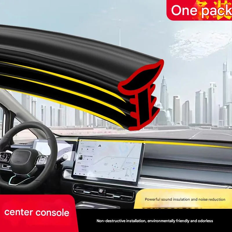 Car dashboard sealing strip sound insulation strip sound insulation rubber strip universal B column C column sealing strip
