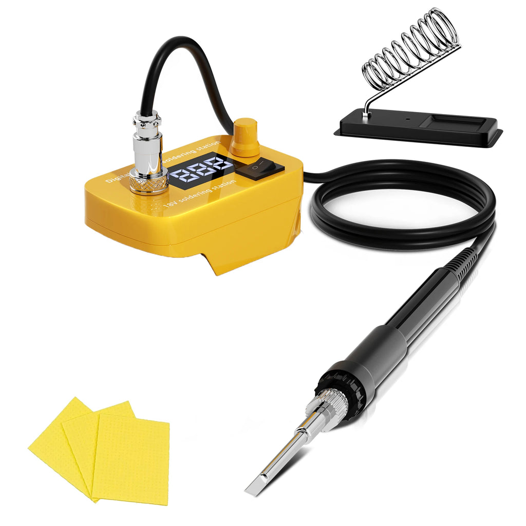 Nananuu Cordless Electric Soldering Iron Adjustment Welding Gun Torch Repair Tool For Makita/For Dewalt/For Bosch/For Milwaukee