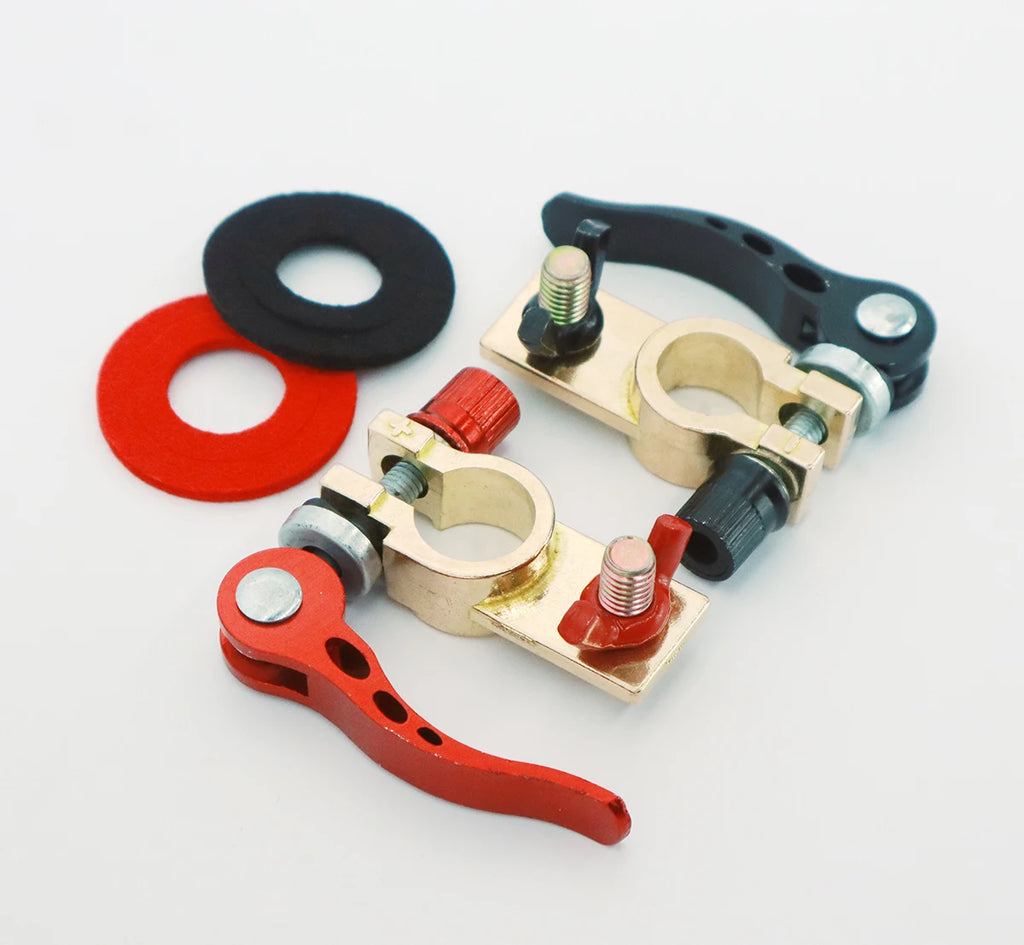 Car Cable Connector Battery Bornes Main Cable Post Clamp Terminal 12V 6V 24V UTV Tractor Truck Battery Terminal