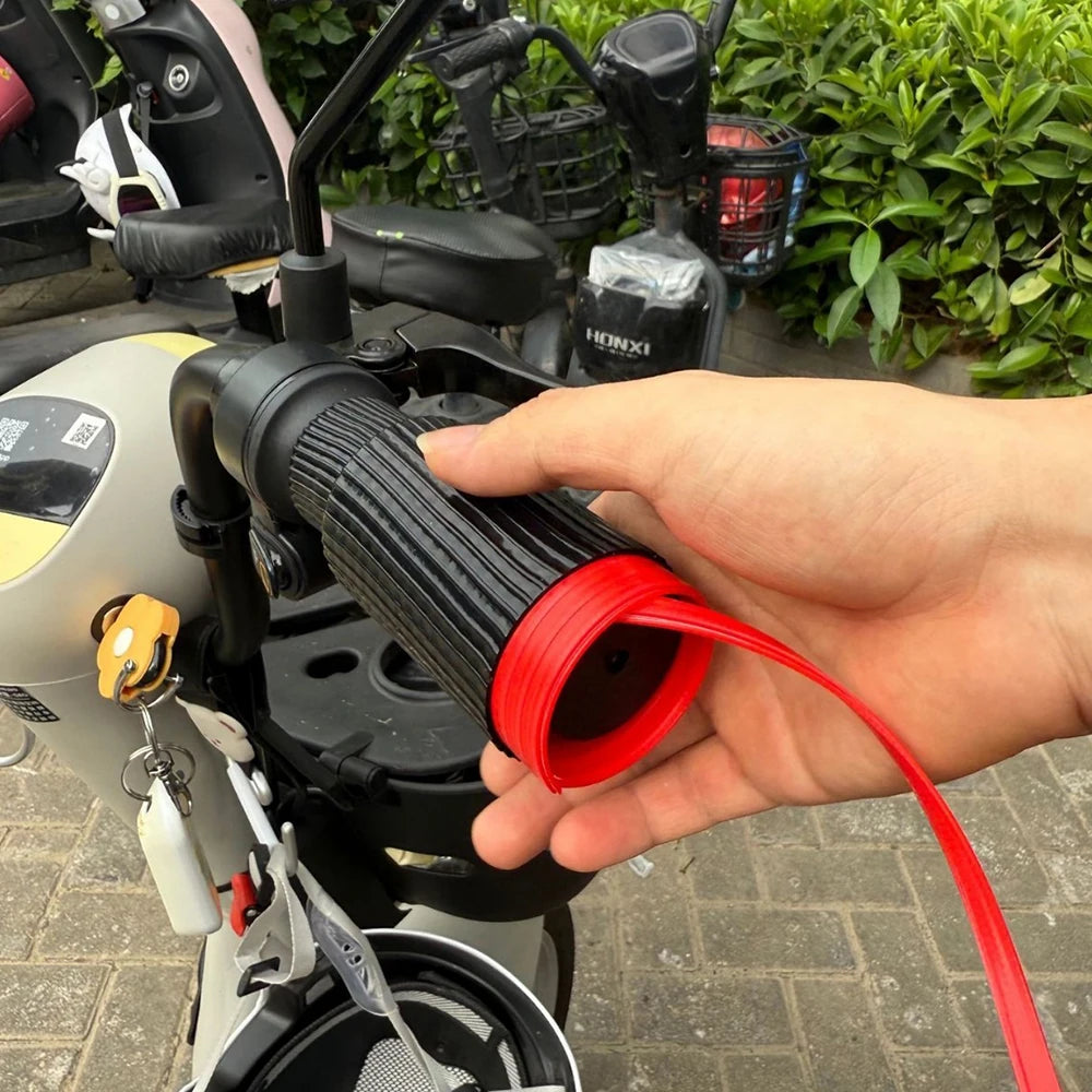KEBIDUMEI 2pcs Silicone Motorcycle Handle Cover Non-Slip Universal Handlebar Grip Covers Sleeve Protector Motorcycle Accessories