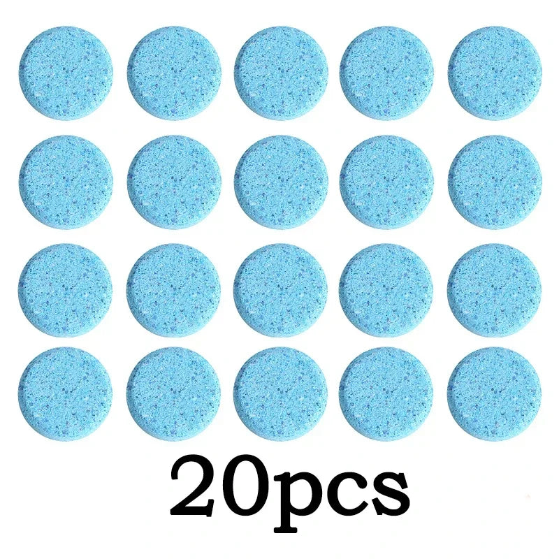 Car Solid Cleaner Windscreen Wiper Effervescent Tablets Auto Window Cleaning Automobile Glass Water Wiper Washing Tablets