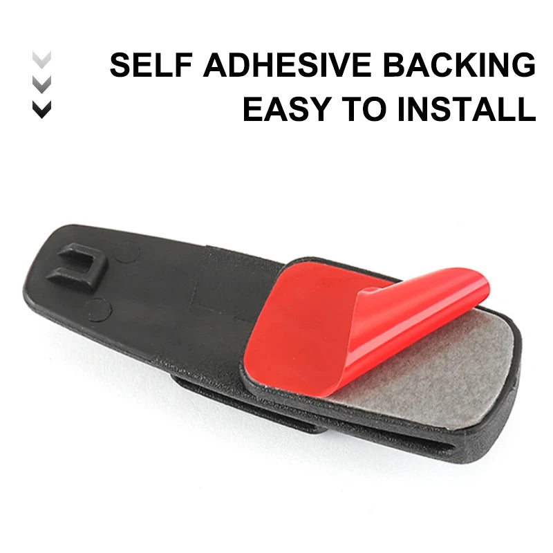SEAMETAL 2pcs Car Seat Belt Holder Clip ABS Safety Belt Clip Prevent Falling Universal Seat Belt Accessories Stay in Position