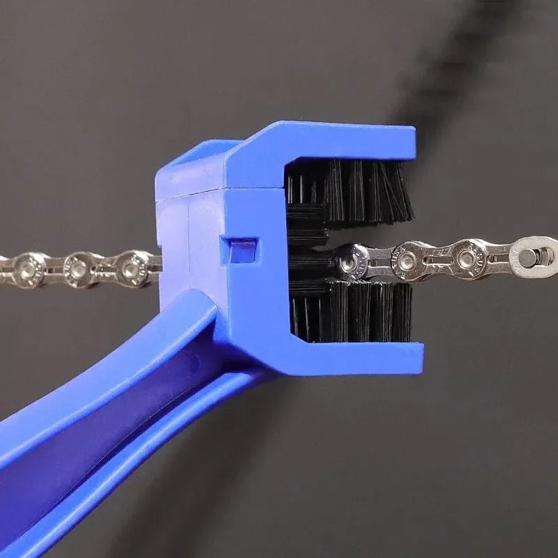 Ins Hot Products Motorcycle Chain Brush Cleaner Plastic Bicycle E-bikeOutdoor Scrubber Road Care Tools Motorcycle Parts