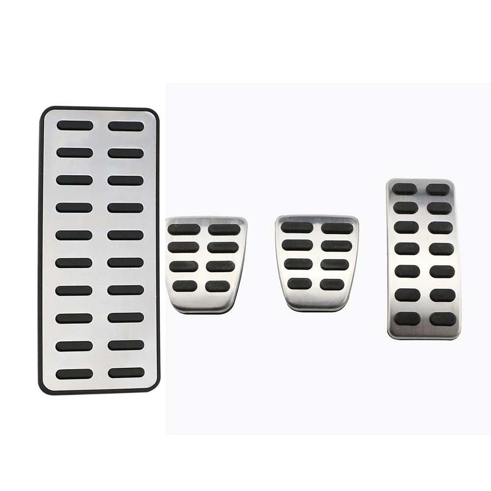 Car Pedals Gas Accelerator Brake Clutch Footrest Pedal Cover for Hyundai Ix25 Creta Accent Verna Solaris for Kia Rio Soul K2 KX3
