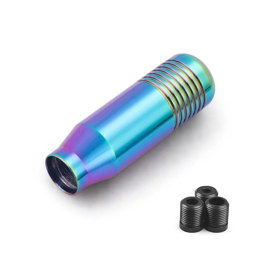 8.5cm Car Ctylish Gear Shift Knob Stick Manual Transmission Universal Car Aluminum Extended Gear Shifter Gear Head Knob