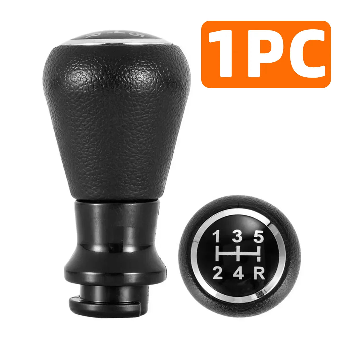 1PC 5-Speed Shift Lever Transmission Knob Head For Peugeot 206 207 306 307 308 3008 406 4007 Shift Lever Handball Car Parts