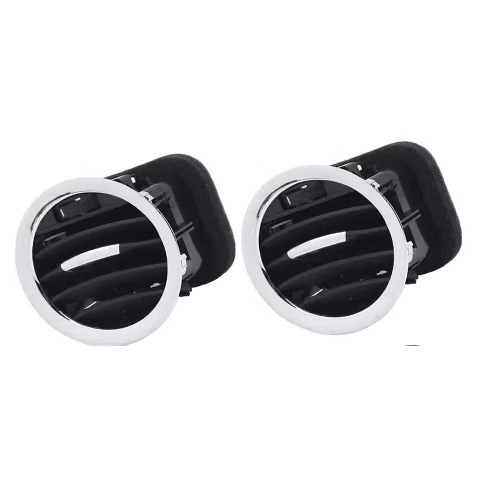 Black/Chrome A/C Air Vent Cover Outlet Grille Fits For Opel ADAM CORSA D MK3 Vauxhall 13417363 2201099