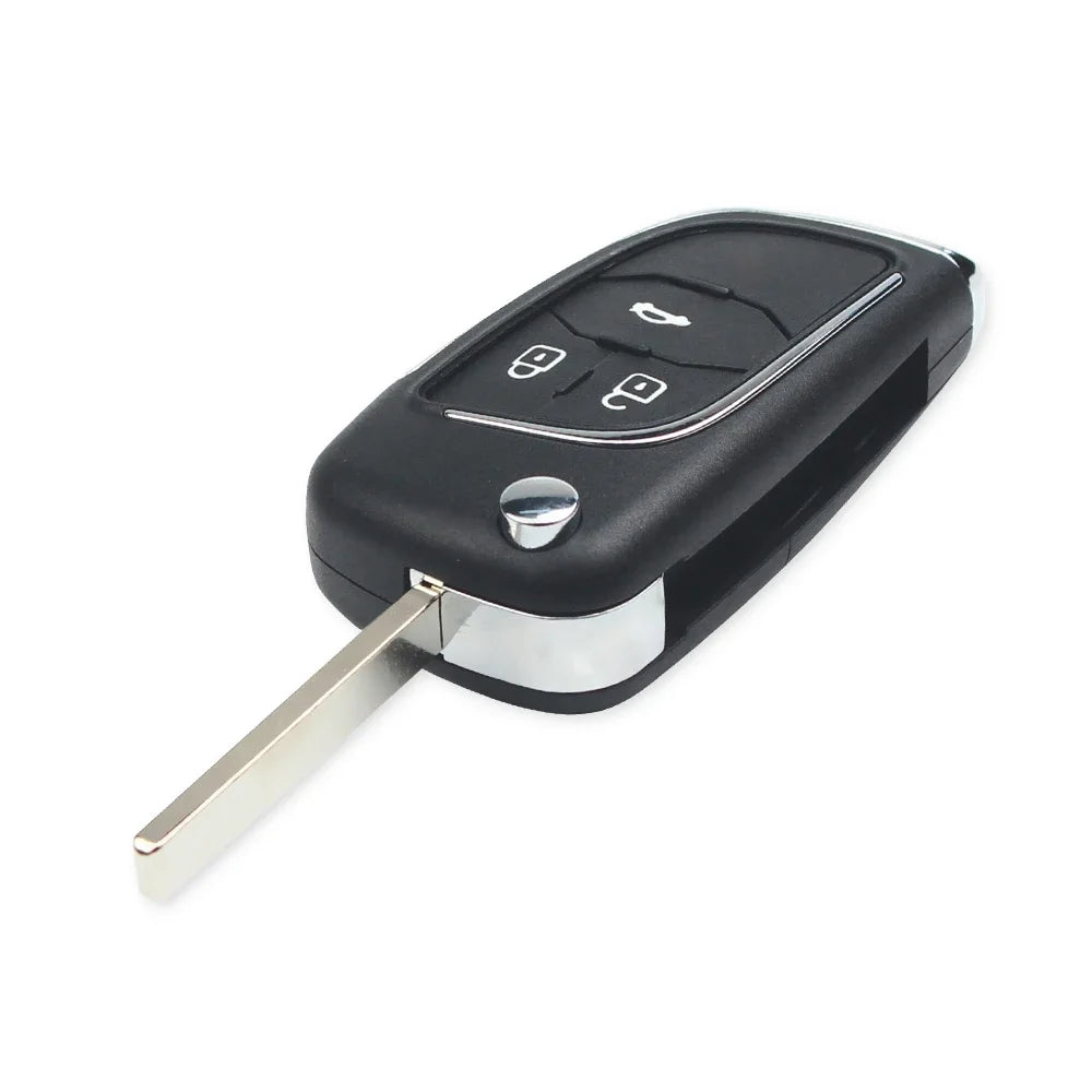 KEYYOU For Chevrolet Cruze for OPEL Insignia Astra Zafira Mokka Agila Corsa Meriva Signum Tigra Mando Modified Car Key no logo