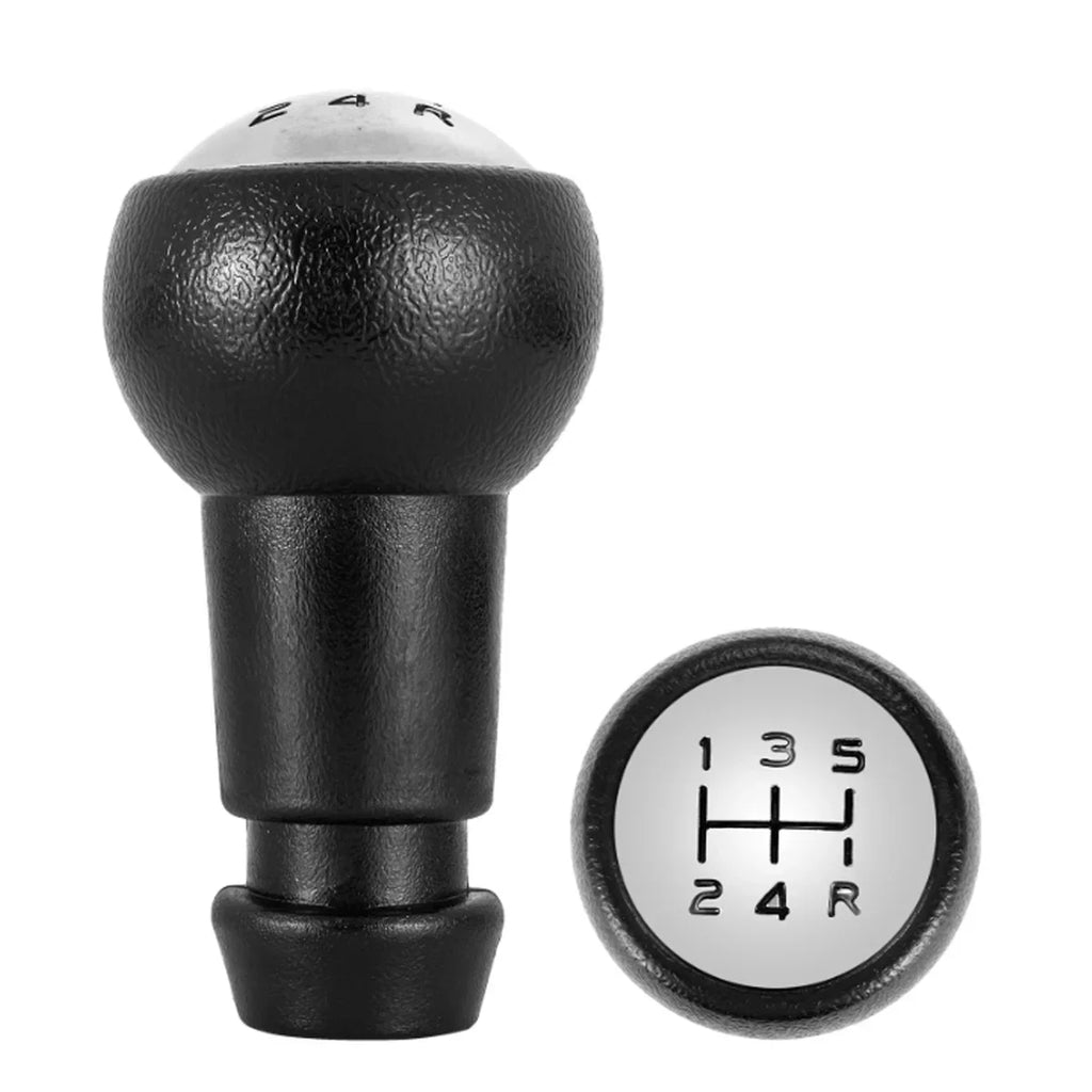 1PC 5-Speed Shift Lever Transmission Knob Head For Peugeot 206 207 306 307 308 3008 406 4007 Shift Lever Handball Car Parts