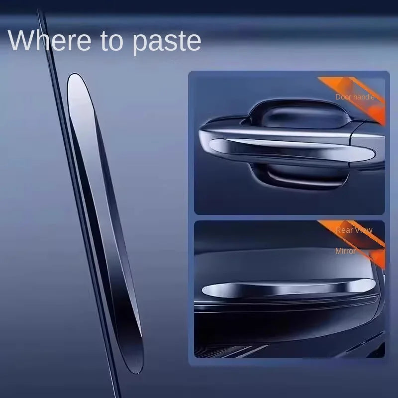 Car Door Anti-Collision Strip Invisible Universal Edge Guard Scratch Car Protector Stickers Decoration Strip Car Accessory