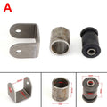 Swing Arm Support Buffer Sleeve With Steel Bushing Hanging Lugs Kit For ATV Go Kart Scooter UTV Buggy Quad Bike Suspension Parts