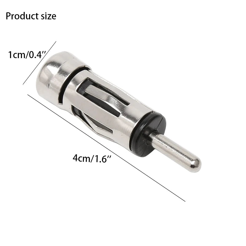 FM/AM Universal Car Radio ISO To Din Antenna Antenna Mast Adapter Connector Car Radio Stereo Auto Radio Suitable for most Types