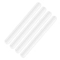 4PCS Extended Car Door Bumper Strip Transparent Body Protector Anti-scratch & Anti-scuff Protective Strip Body Decoration Strip