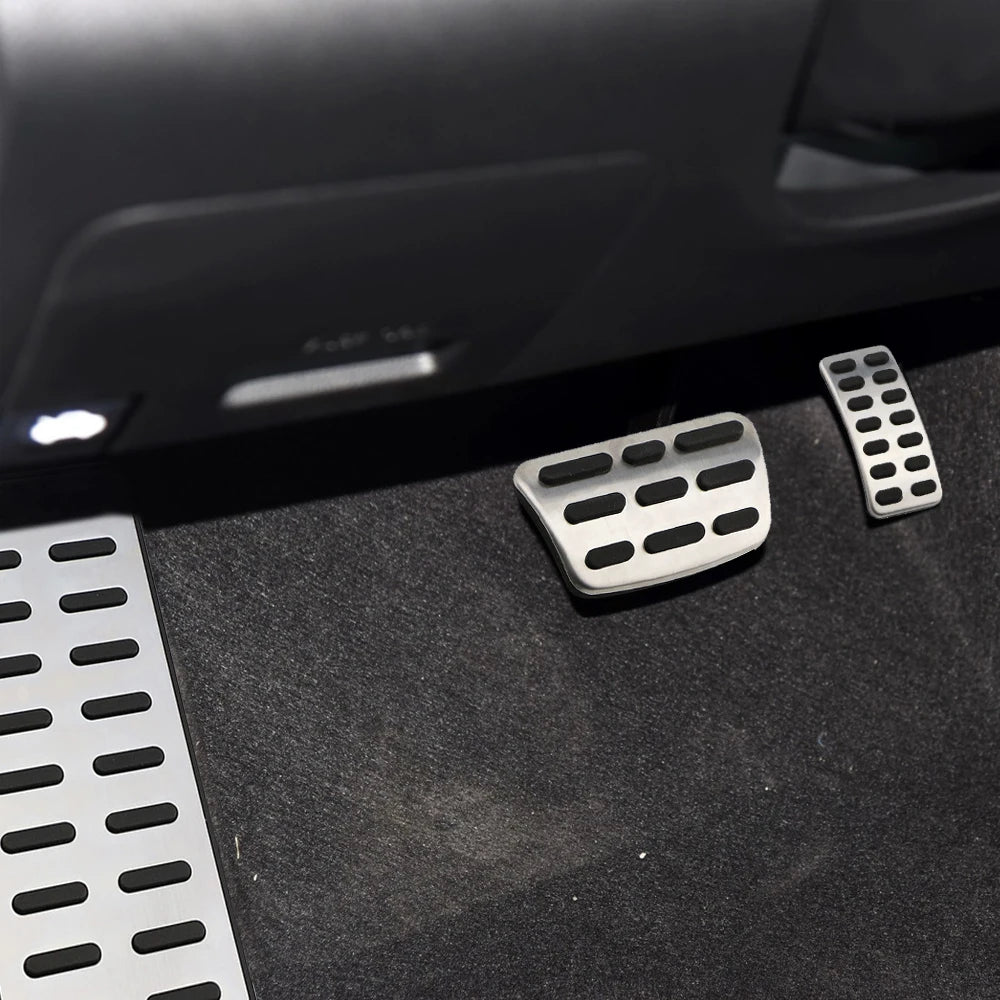 Car Pedals Gas Accelerator Brake Clutch Footrest Pedal Cover for Hyundai Ix25 Creta Accent Verna Solaris for Kia Rio Soul K2 KX3