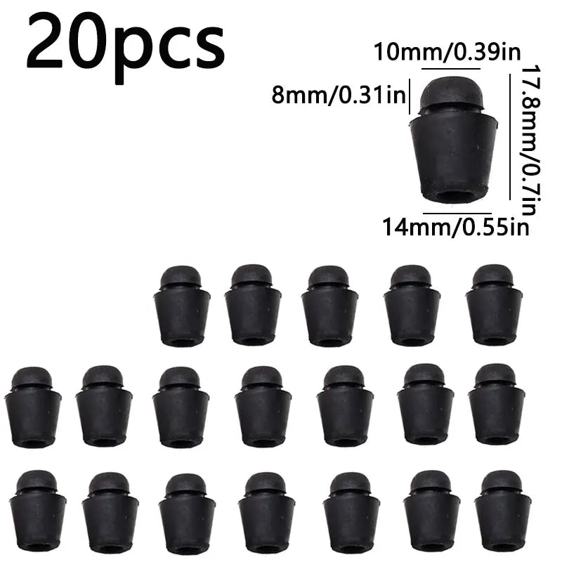4-20Pcs Car Door Bumper Guards Door Pad Absorber Universal Car Door Anti Shock Rubber Protector Auto