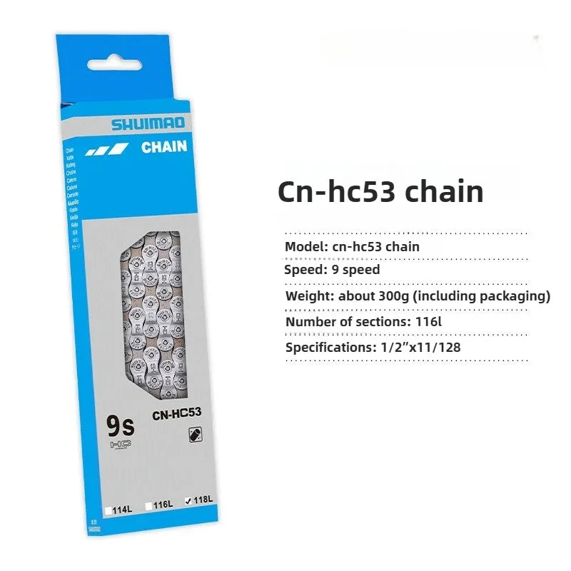 6/7/8/9/10/11 Speed Bicycle Chain 10v 11v 12v 116/126L MTB Mountain Bike Original Chains Bicycle Parts