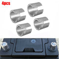 2Pairs Car Battery Negative Terminal Adapter Positive Post Shim Converters Car Battery Terminals Converters Post Adapters