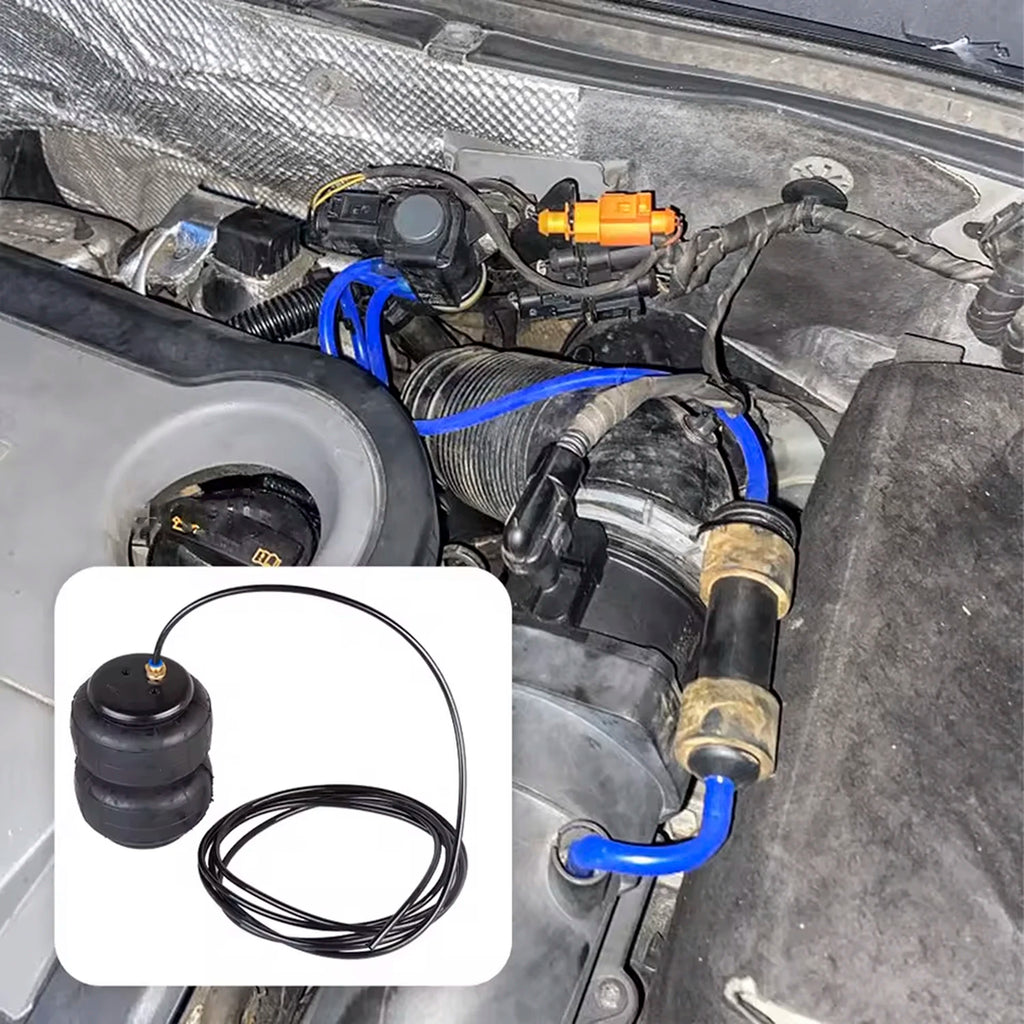 The complete set of car air suspension comes with a full set of accessories and supports mobile app control