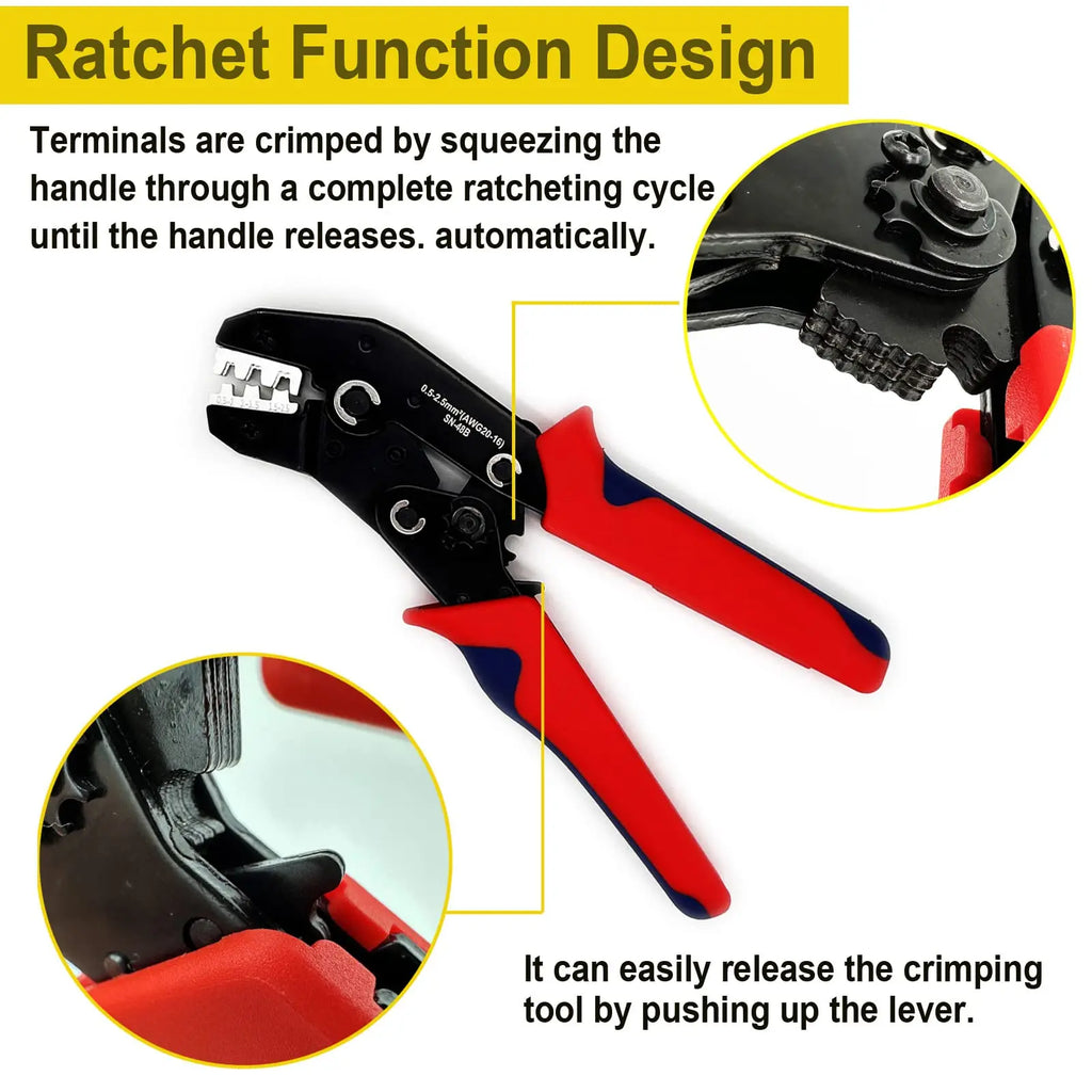 352Pcs Waterproof Electrical Connector Terminals Automotive Electrical Wire Connectors 1/2/3/4 Pin Connector with Crimping Tool