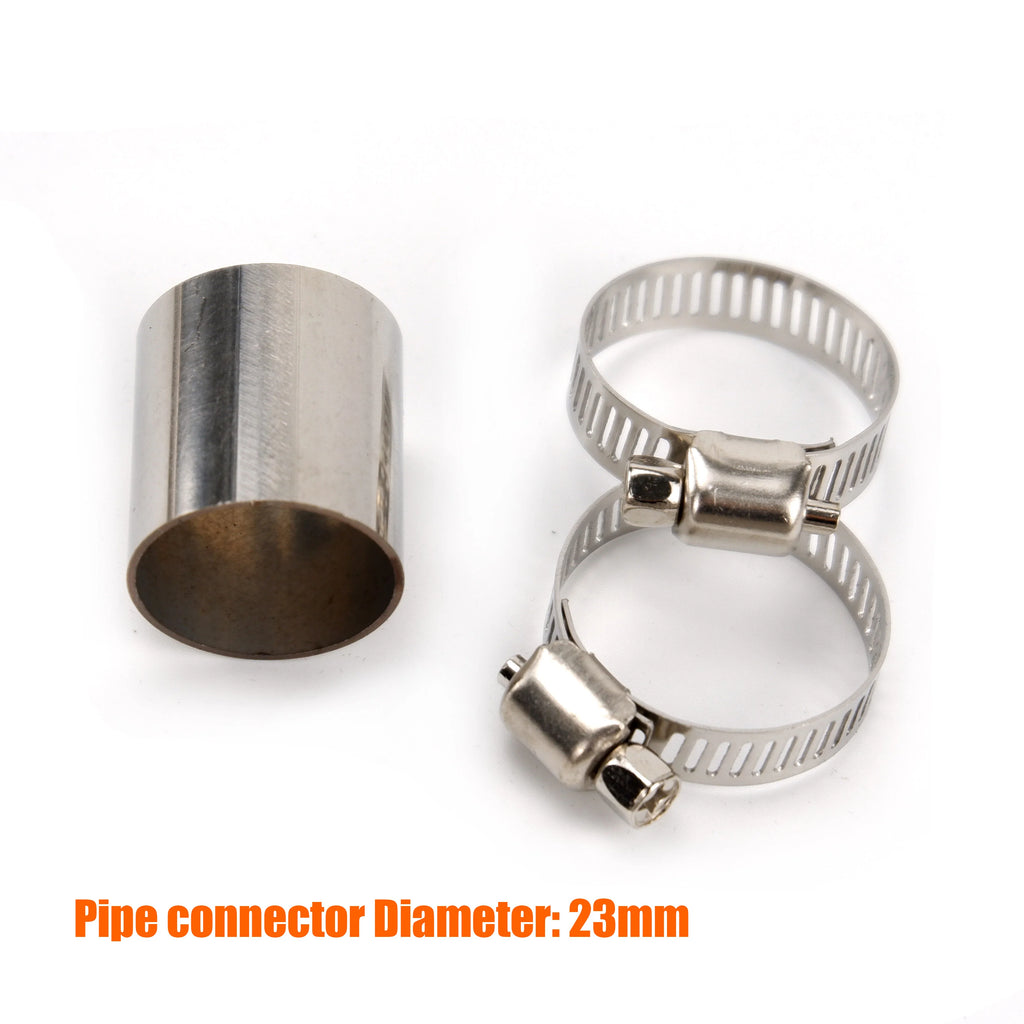 60cm 100cm 120cm 150cm 200cm 250cm 300cm Air Diesel Parking Heater Stainless Steel Exhaust Pipe Tube Gas Vent Hose Car Truck VAN